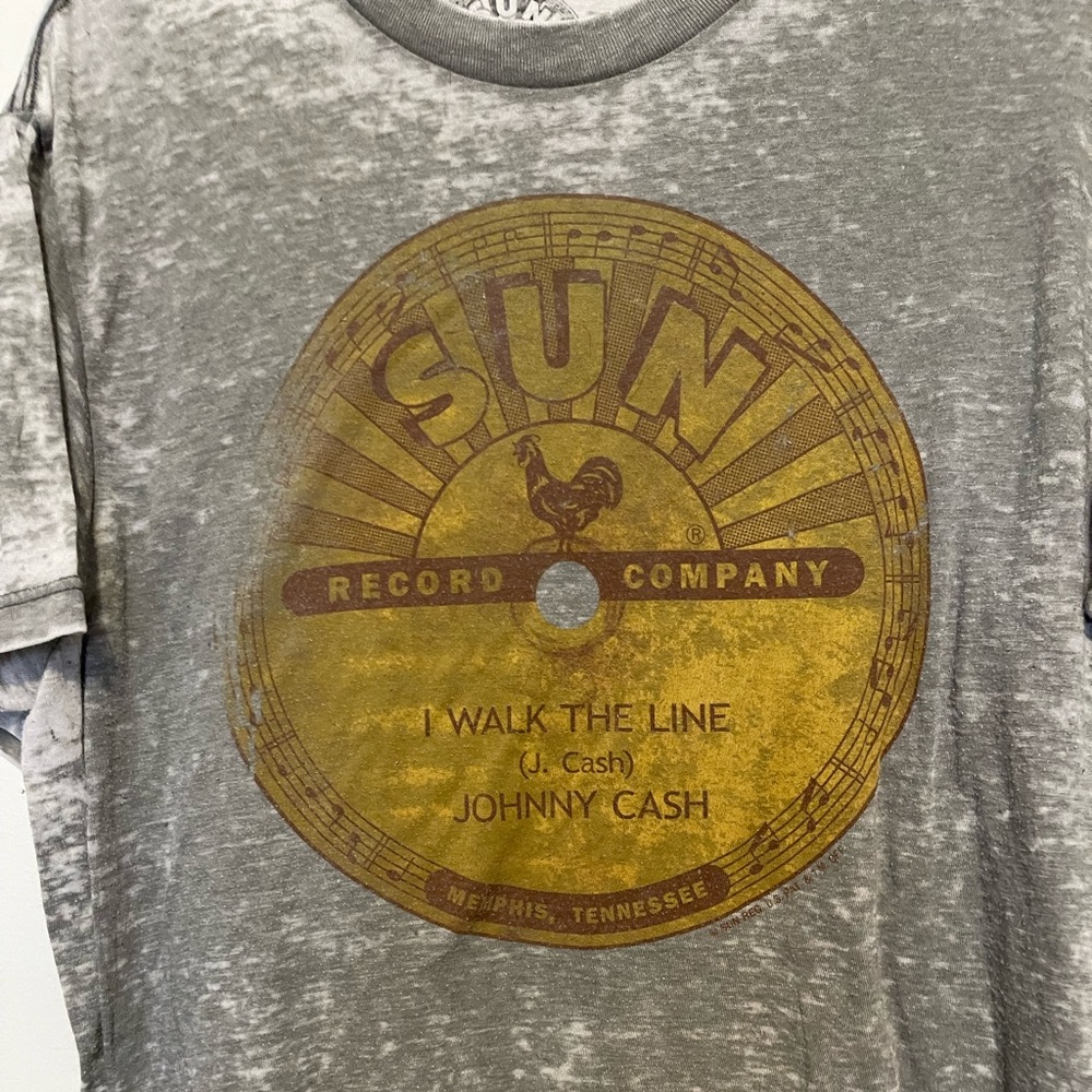 Sun Record Company Graphic T-Shirt- Johnny Cash